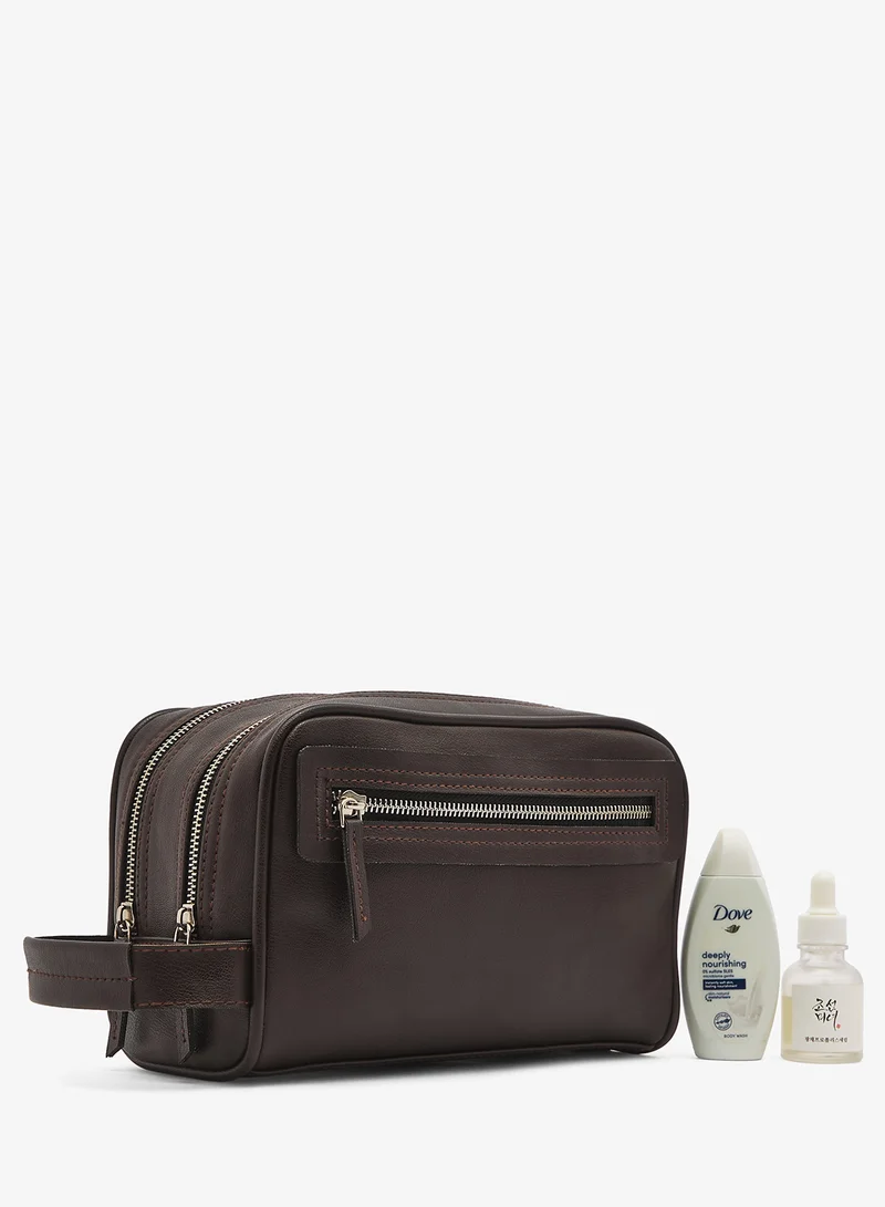 روبرت وود حقيبة غسيل مزدوجة الجيوب